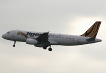 Tiger Airways, Airbus A320-232, 9V-TAS, c/n 4493, in SIN