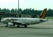 Tiger Airways, Airbus A320-232, 9V-TAT, c/n 4532, in SIN