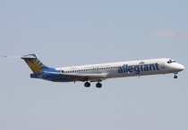 Allegiant Air, McDonnell Douglas MD-88, N402NV, c/n 49763/1626, in LAS