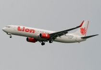 Lion Air, Boeing 737-9GPER(WL), PK-LGZ, c/n 37271/3345, in SIN