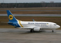 Ukraine Intl. Airlines, Boeing 737-528(WL), UR-GAS, c/n 25236/2443, in TXL