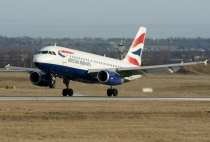 British Airways, Airbus A319-131, G-EUPO, c/n 1279, in STR