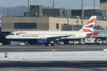 British Airways, Airbus A320-232, G-EUUL, c/n 1708, in ZRH