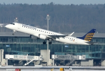 Augsburg Airways (Lufthansa Regional), Embraer ERJ-195LR, D-AEMC, c/n 19000300, in ZRH