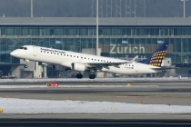 Augsburg Airways (Lufthansa Regional), Embraer ERJ-195LR, D-AEMD, c/n 19000305, in ZRH