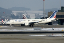 Air France (Régional), Embraer ERJ-190LR, F-HBLG, c/n 19000254, in ZRH
