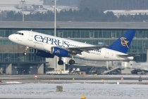 Cyprus Airways, Airbus A319-132, 5B-DCN, c/n 2383, in ZRH