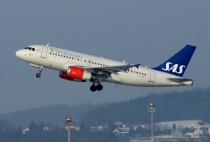 SAS - Scandinavian Airlines, Airbus A319-132, OY-KBT, c/n 3292, in ZRH