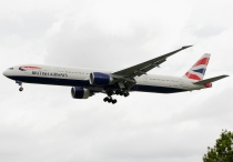 British Airways, Boeing 777-336ER, G-STBF, c/n 40543/995, in LHR