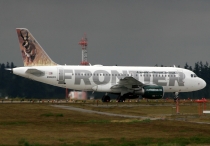 Frontier Airlines, Airbus A319-111, N906FR, c/n 1684, in SEA