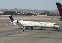 SkyWest Airlines (Delta Connection), Canadair CRJ-900, N815SK, c/n 15101, in LAS