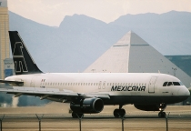 Mexicana, Airbus A320-231, F-OHMI, c/n 275, in LAS