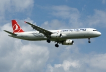 Turkish Airlines, Airbus A321-231, TC-JSG, c/n 5490, in ZRH