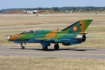Luftwaffe - Rumänien, Mikoyan-Gurevich MiG-21UM LanceR B, 176, c/n 516999176, in LHKE