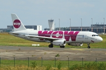 WOW Air, Airbus A320-232, LZ-MDD, c/n 4305, in SXF
