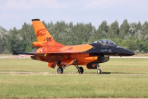 Luftwaffe - Niederlande, General Dynamics F-16AM Fighting Falcon, J-015, c/n 6D-171, in LHKE 