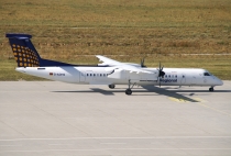 Augsburg Airways (Lufthansa Regional), De Havilland Canada DHC-8-402Q, D-ADHS, c/n 4044, in LEJ