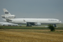 World Airways Cargo, McDonnell Douglas MD-11F, N275WA, c/n 48631/579, in LEJ