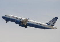 United Airlines, Airbus A320-232, N486UA, c/n 1620, in LAS