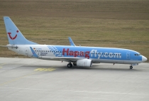 Hapagfly, Boeing 737-8K5(WL), D-AHFC, c/n 27977/9, in LEJ