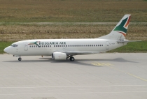 Bulgaria Air, Boeing 737-330, LZ-BOV, c/n 23833/1439, in LEJ