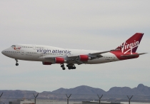 Virgin Atlantic Airways, Boeing 747-443, G-VROS, c/n 30885/1268, in LAS