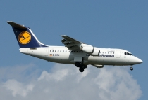 CityLine (Lufthansa Regional), British Aerospace Avro RJ85, D-AVRJ, c/n E2277, in FRA