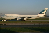 Cathay Pacific Airways, Boeing 747-412, B-HKE, c/n 25127/859, in FRA