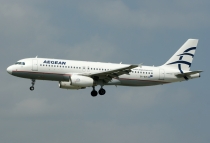 Aegean Airlines, Airbus A320-232, SX-DVK, c/n 3392, in FRA