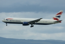 British Airways, Boeing 767-336ER, G-BNWZ, c/n 25733/648, in FRA