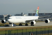 South African Airways, Airbus A340-642, ZS-SNF, c/n 547, in FRA