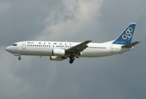 Olympic Airlines, Boeing 737-4Q8, SX-BKH, c/n 24703/1828, in FRA