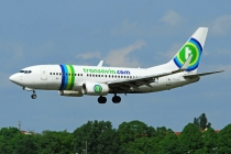 Transavia Airlines, Boeing 737-7K2(WL), PH-XRZ, c/n 33462/1278, in TXL