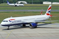 British Airways, Airbus A321-231, G-EUXD, c/n 2320, in TXL