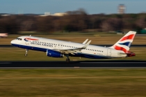 British Airways, Airbus A320-232(SL), G-EUYV, c/n 6091, in TXL