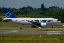 Air Transat, Airbus A310-308, C-GLAT, c/n 588, in HAM