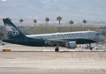 US Airways, Airbus A319-112, N709UW, c/n 997, in LAS