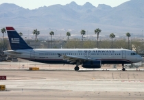 US Airways, Airbus A320-232, N659AW, c/n 1166, in LAS 