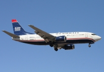 US Airways, Boeing 737-33A, N168AW, c/n 23629/1311, in LAS