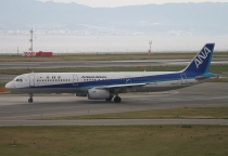 ANA - All Nippon Airways, Airbus A321-131, JA101A, c/n 802, in KIX