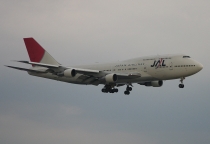 JAL - Japan Airlines, Boeing 747-346, JA8163, c/n 23149/599, in KIX