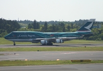 Cathay Pacific Airways, Boeing 747-467, B-HOY, c/n 25351/887, in NRT