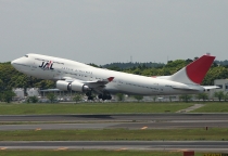 JAL - Japan Airlines, Boeing 747-446, JA8918, c/n 27650/1234, in NRT