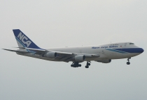 NCA - Nippon Cargo Airlines, Boeing 747-281BSF, JA8181, c/n 23698/667, in KIX