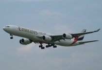 Emirates Airline, Airbus A340-541, A6-ERI, c/n 685, in ZRH