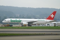 Belair, Boeing 757-2G5, HB-IHS, c/n 30394/922, in ZRH