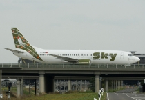 Sky Airlines, Boeing 737-49R, TC-SKM, c/n 28882/2845, in LEJ