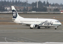 Alaska Airlines, Boeing 737-490, N708AS, c/n 28895/3098, in SEA