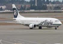 Alaska Airlines, Boeing 737-490, N788AS, c/n 28885/2891, in SEA
