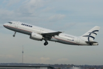 Aegean Airlines, Airbus A320-232, SX-DVT, c/n 3745, in STR